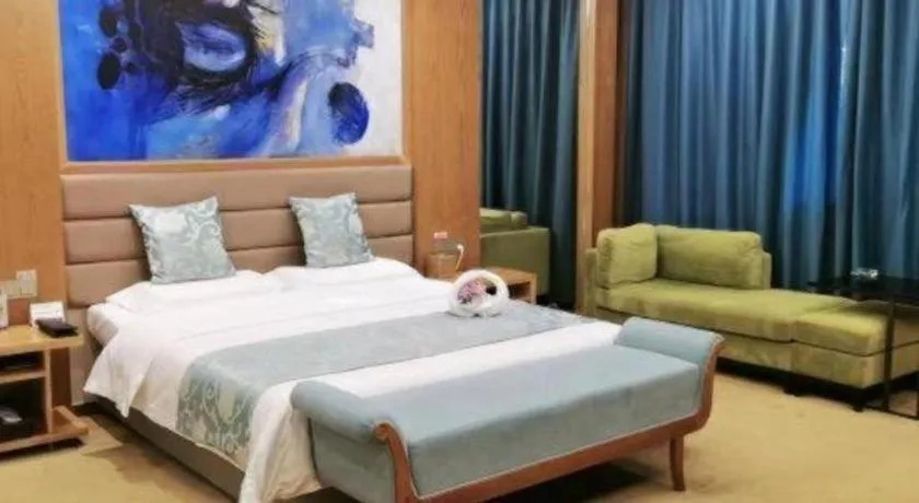 Bed in Ramada by Wyndham Taixing