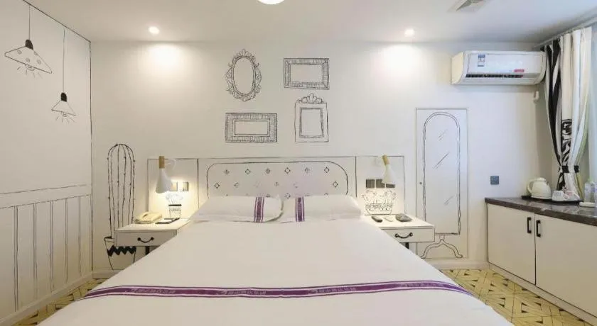 Bed in Urban Garden Hotel Chengyang District Government Liuting Airport