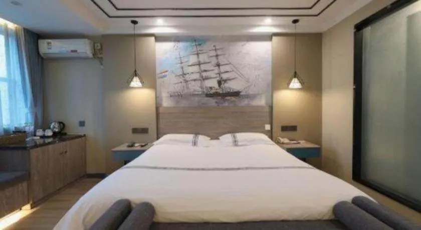 Bed in Urban Garden Hotel Chengyang District Government Liuting Airport