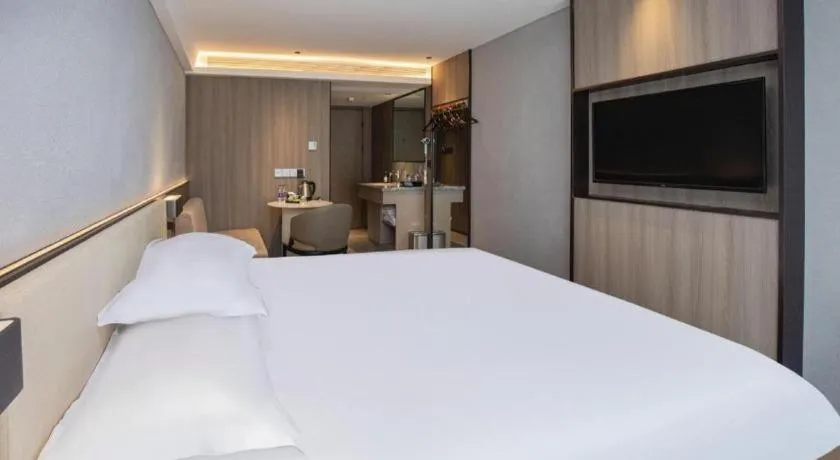 Bed in Starway Hotel(Shuiximen Street,Nanjing)