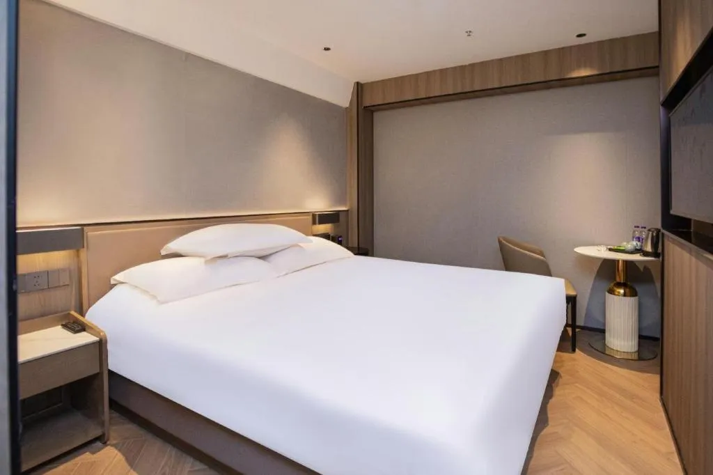 Bed in Starway Hotel(Shuiximen Street,Nanjing)