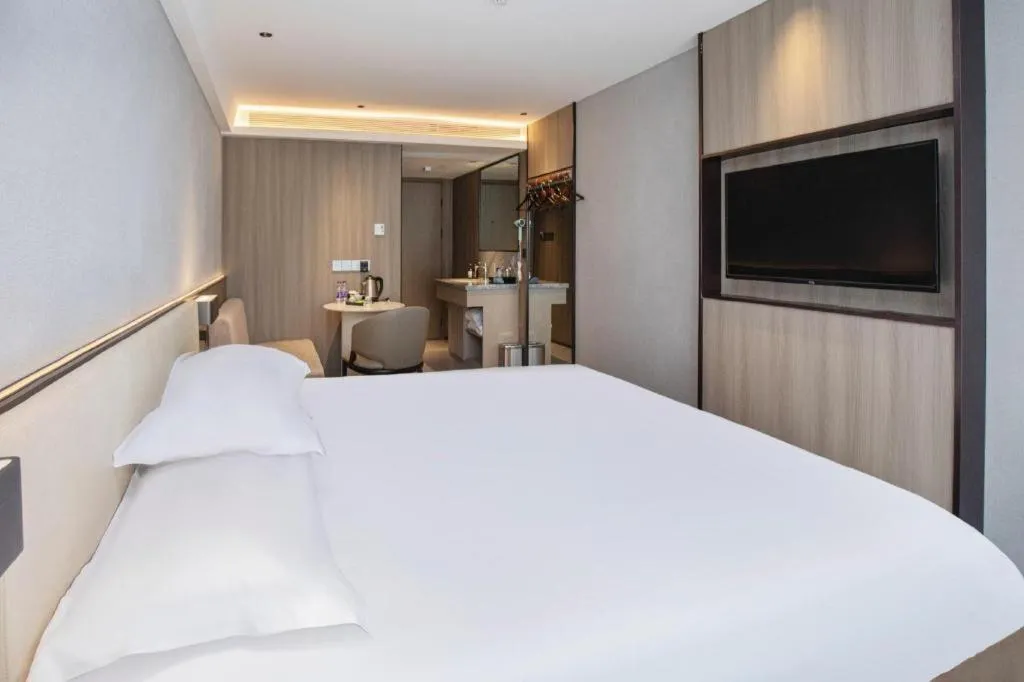 Bed in Starway Hotel(Shuiximen Street,Nanjing)