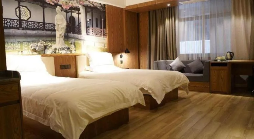 Bed in Starway Hotel(Shuiximen Street,Nanjing)