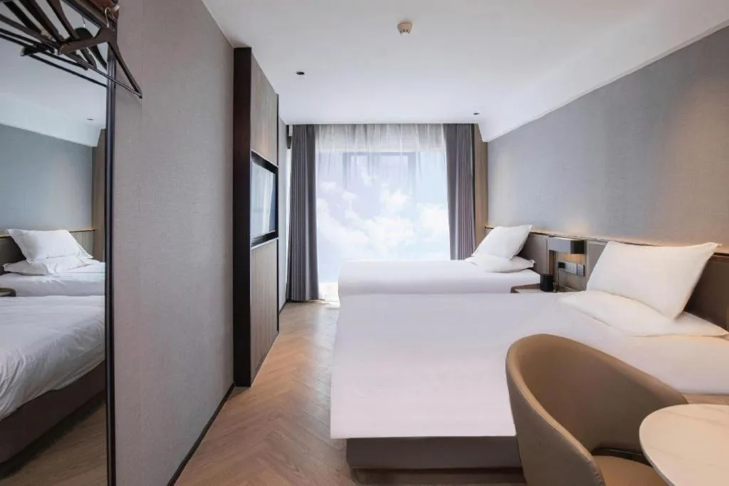 Bed in Starway Hotel(Shuiximen Street,Nanjing)