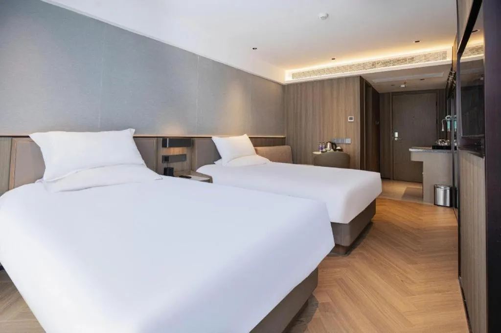 Bed in Starway Hotel(Shuiximen Street,Nanjing)