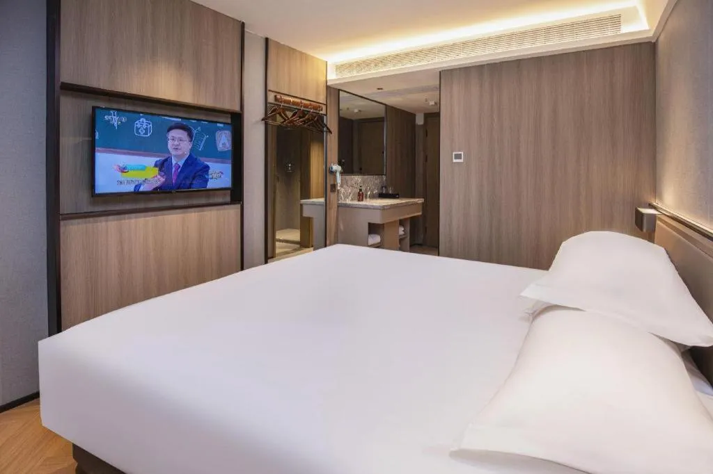 Bed in Starway Hotel(Shuiximen Street,Nanjing)