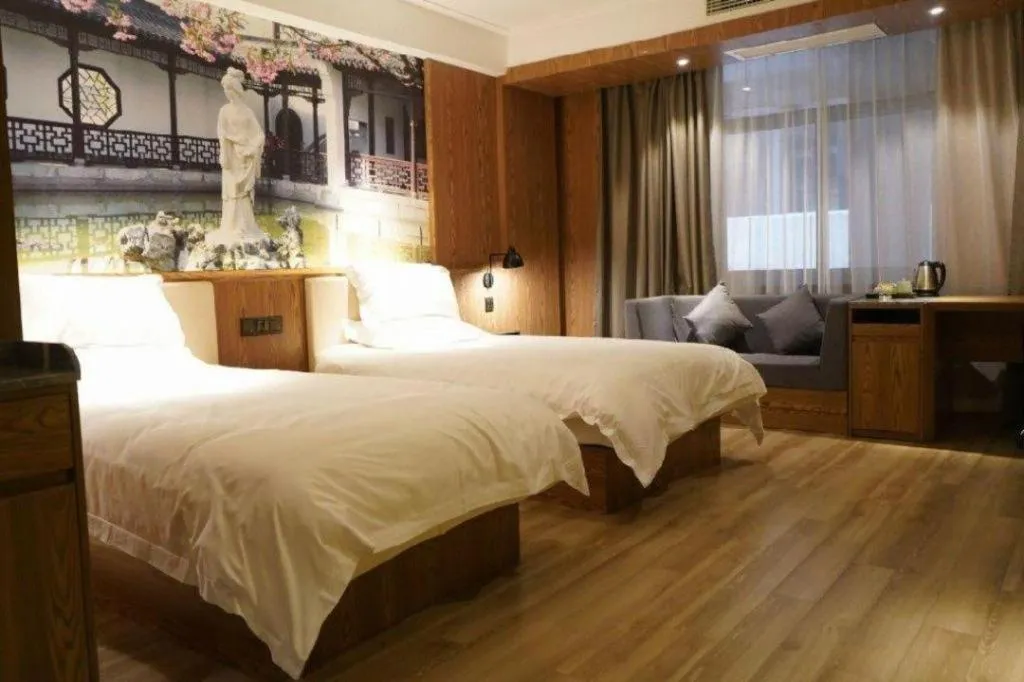 Bed in Starway Hotel(Shuiximen Street,Nanjing)