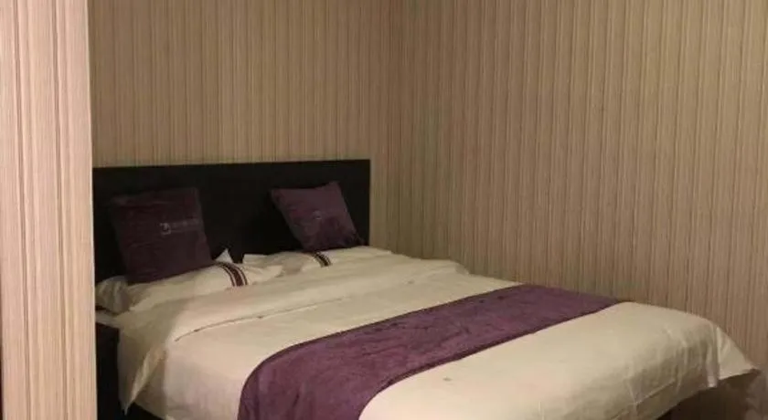 Bed in City 118 Hotel Qingdao Boardcast Tower