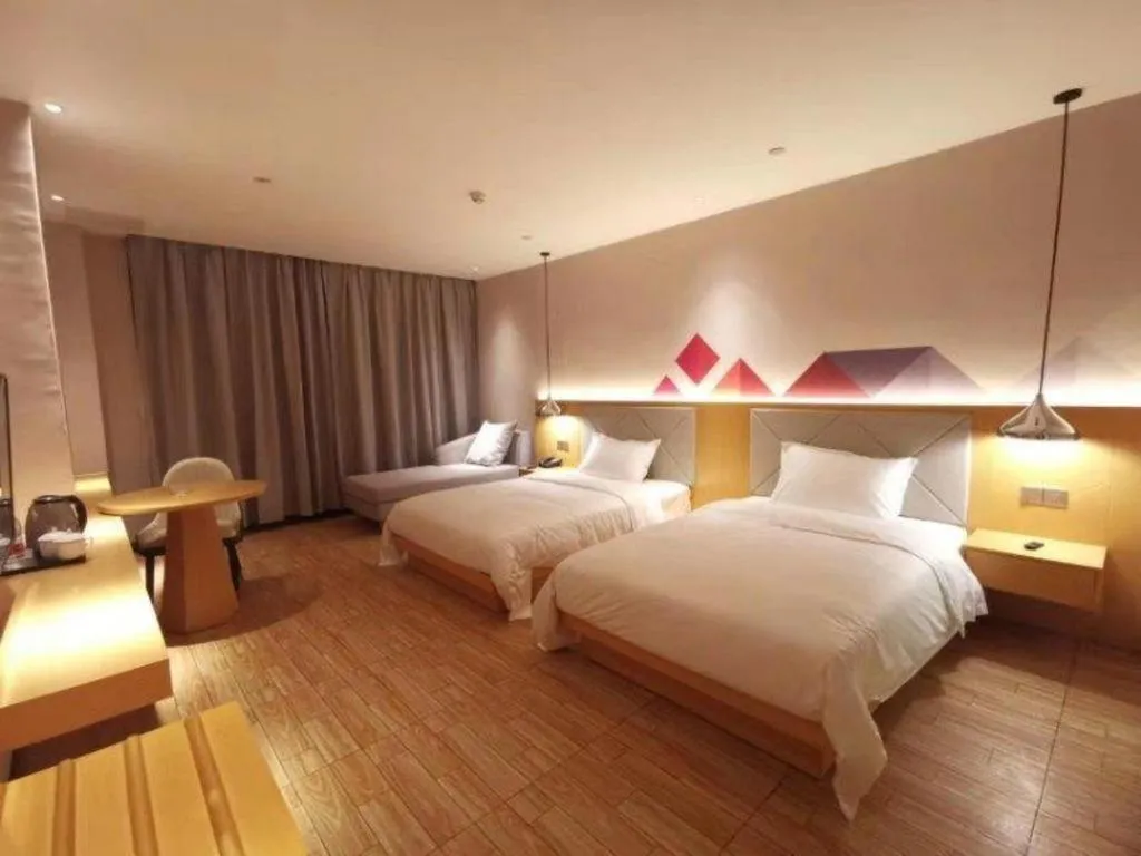 Bed in Borrman Hotel Dongguan Zhongtang