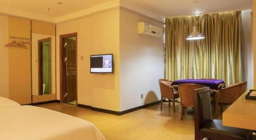 Bed in Borrman Hotel Dongguan Zhongtang