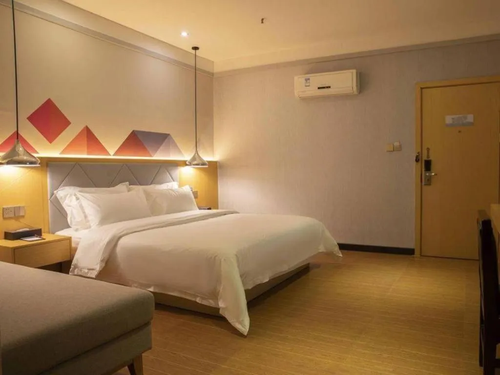 Bed in Borrman Hotel Dongguan Zhongtang