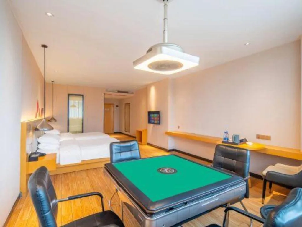 Bed in Borrman Hotel Dongguan Zhongtang