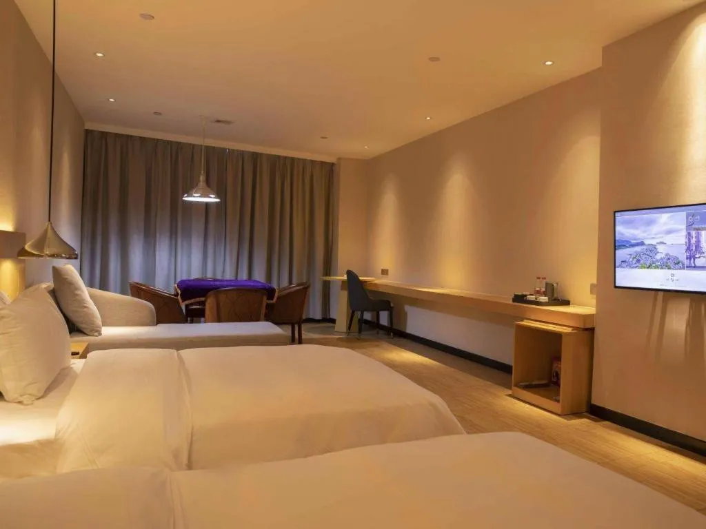 Bed in Borrman Hotel Dongguan Zhongtang