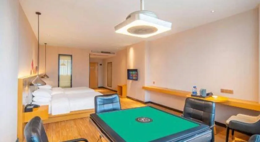 Bed in Borrman Hotel Dongguan Zhongtang