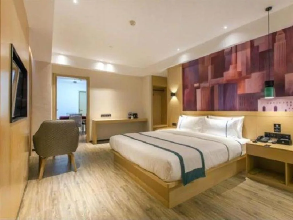 Bed in City Comfort Inn Wuhan Tianhe Airport Outlets