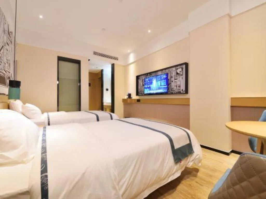 Bed in City Comfort Inn Wuhan Tianhe Airport Outlets