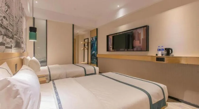 Bed in City Comfort Inn Wuhan Tianhe Airport Outlets