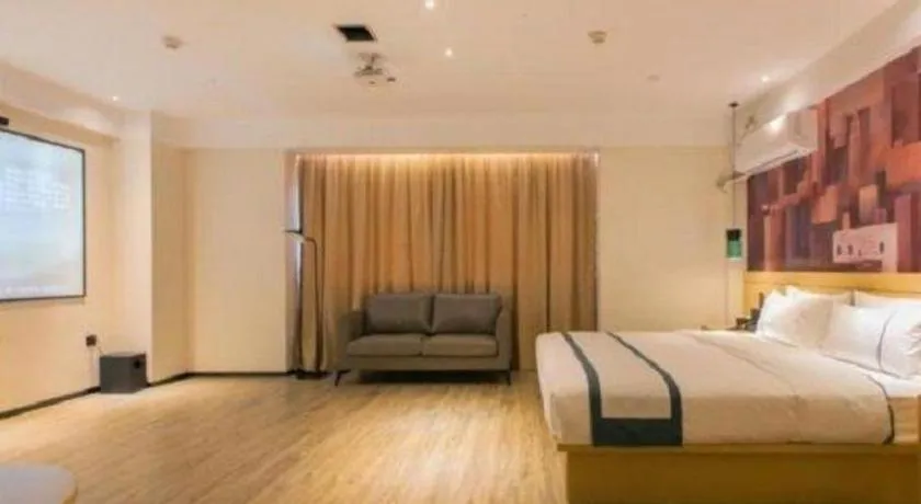 Bed in City Comfort Inn Wuhan Tianhe Airport Outlets