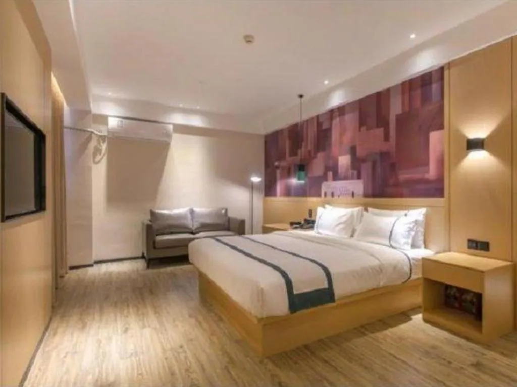 Bed in City Comfort Inn Wuhan Tianhe Airport Outlets
