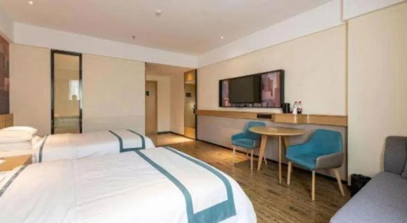 Bed in City Comfort Inn Dongguan Liaobu Jingtai Jiarong Shopping Plaza