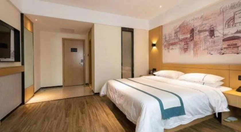 Bed in City Comfort Inn Dongguan Liaobu Jingtai Jiarong Shopping Plaza