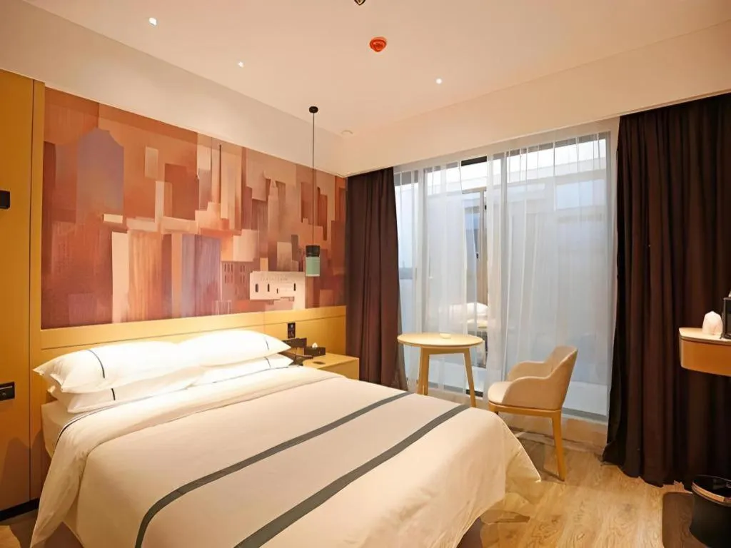 Bed in City Comfort Inn Chengdu Dongjiao Memory