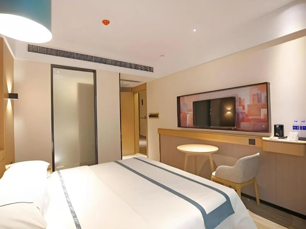 Bed in City Comfort Inn Chengdu Dongjiao Memory