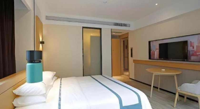 Bed in City Comfort Inn Chengdu Dongjiao Memory