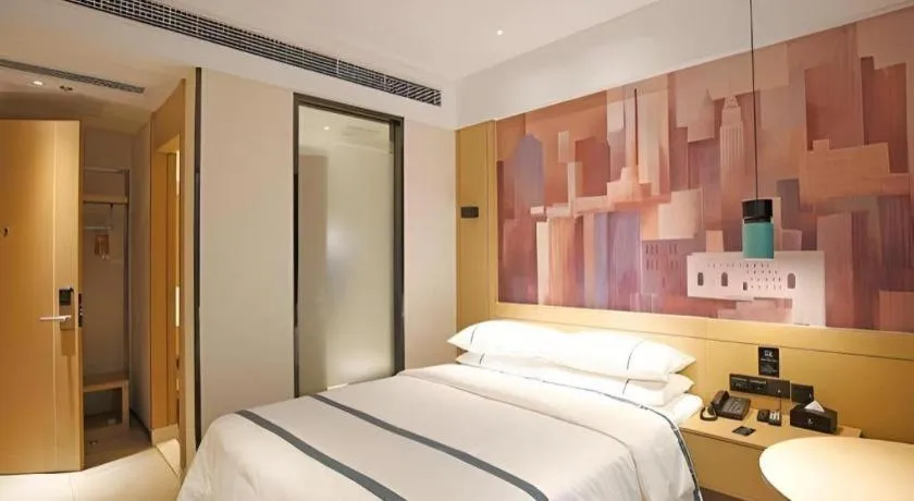 Bed in City Comfort Inn Chengdu Dongjiao Memory
