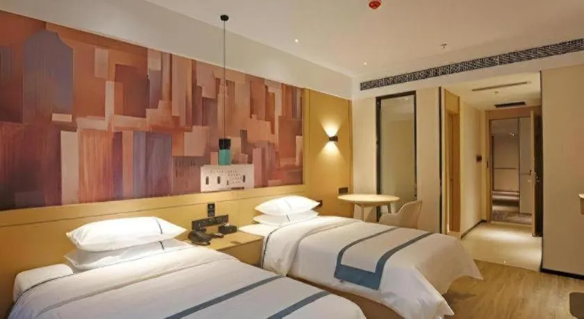 Bed in City Comfort Inn Chengdu Dongjiao Memory