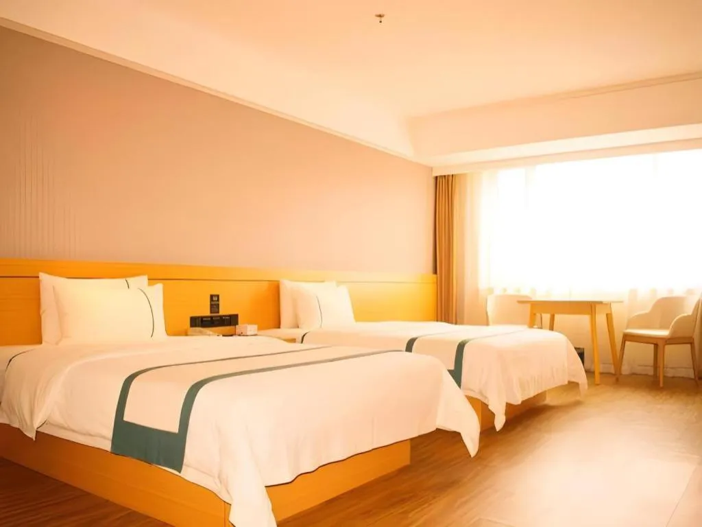 Bed in City Comfort Inn Chengdu Dongjiao Memory
