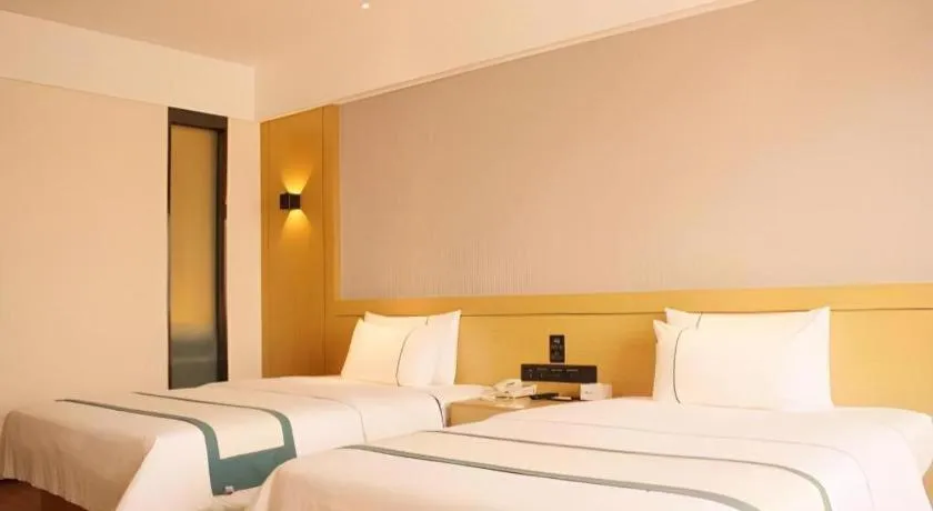 Bed in City Comfort Inn Chengdu Dongjiao Memory