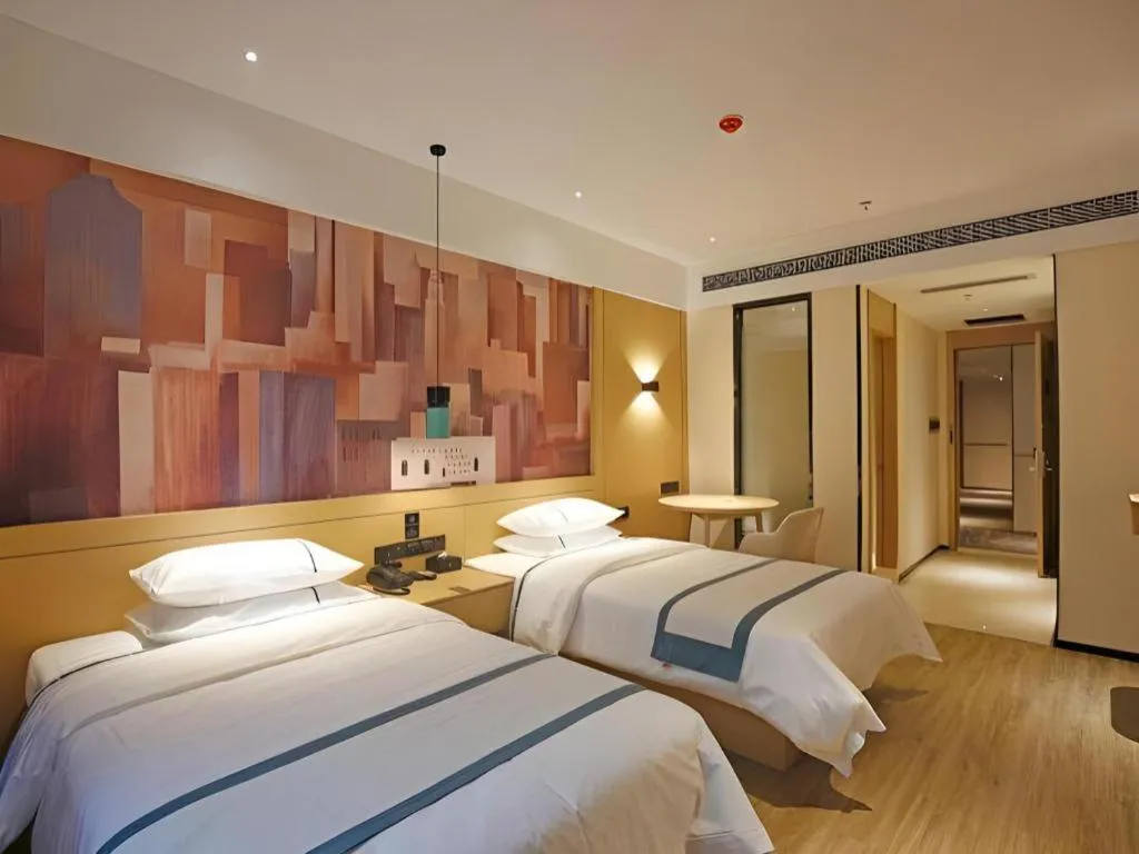 Bed in City Comfort Inn Chengdu Dongjiao Memory