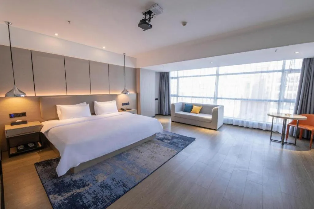 Bed in City Comfort Inn Hengyang Shigu Shuyuan