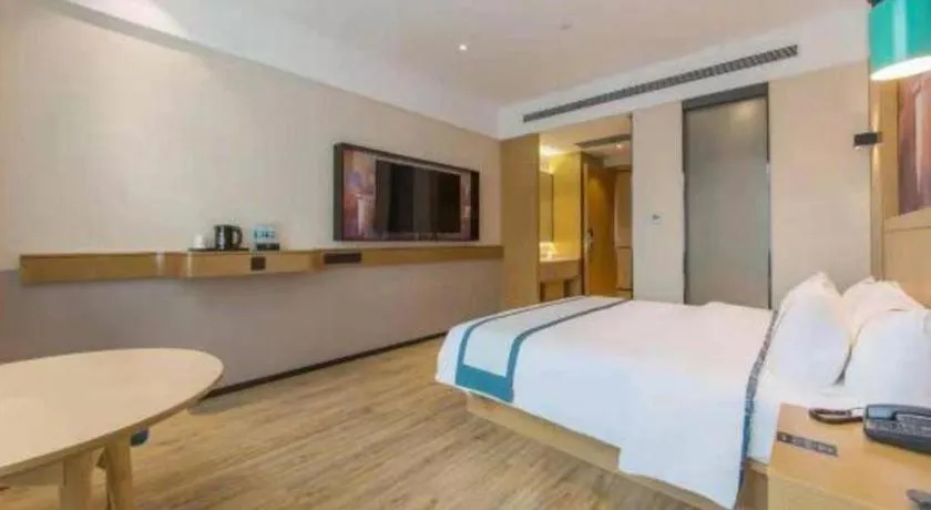 Bed in City Comfort Inn Kunming Qianxing Road Dashanghui Children's Hospital