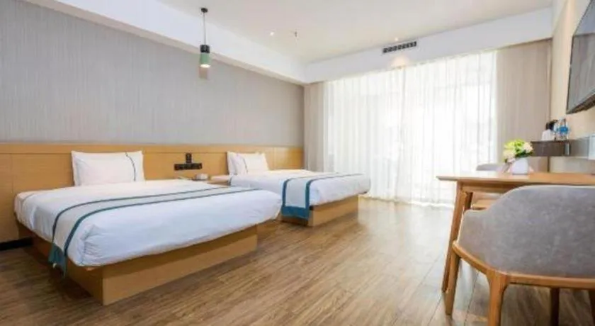 Bed in City Comfort Inn Kunming Xinluojiu Bay Guangju Road