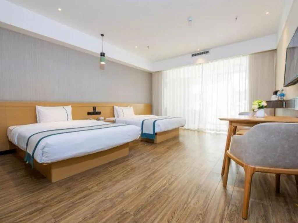 Bed in City Comfort Inn Kunming Xinluojiu Bay Guangju Road