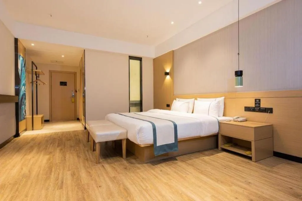 Bed in City Comfort Inn Kunming Xinluojiu Bay Guangju Road