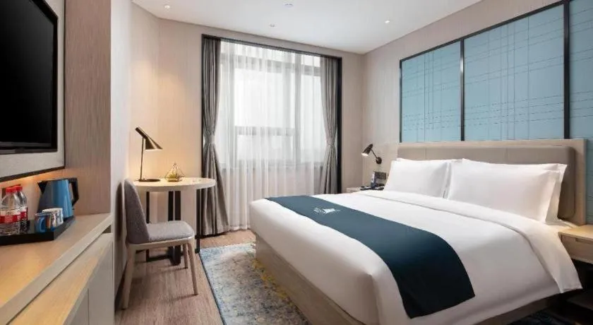 Bed in Echarm Hotel Shenyang Zhongjie North Station Metro Station