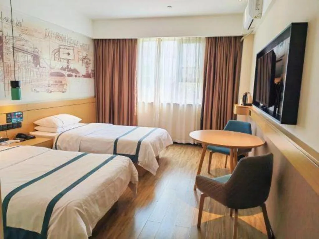 Bed in City Comfort Inn Kunming High-speed Railway South Station 7th Street Area