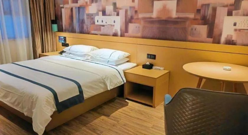 Bed in City Comfort Inn Kunming High-speed Railway South Station 7th Street Area