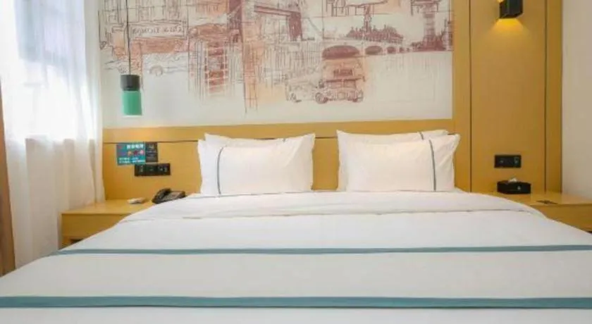 Bed in City Comfort Inn Kunming High-speed Railway South Station 7th Street Area