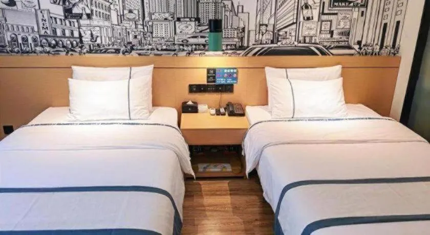 Bed in City Comfort Inn Kunming High-speed Railway South Station 7th Street Area