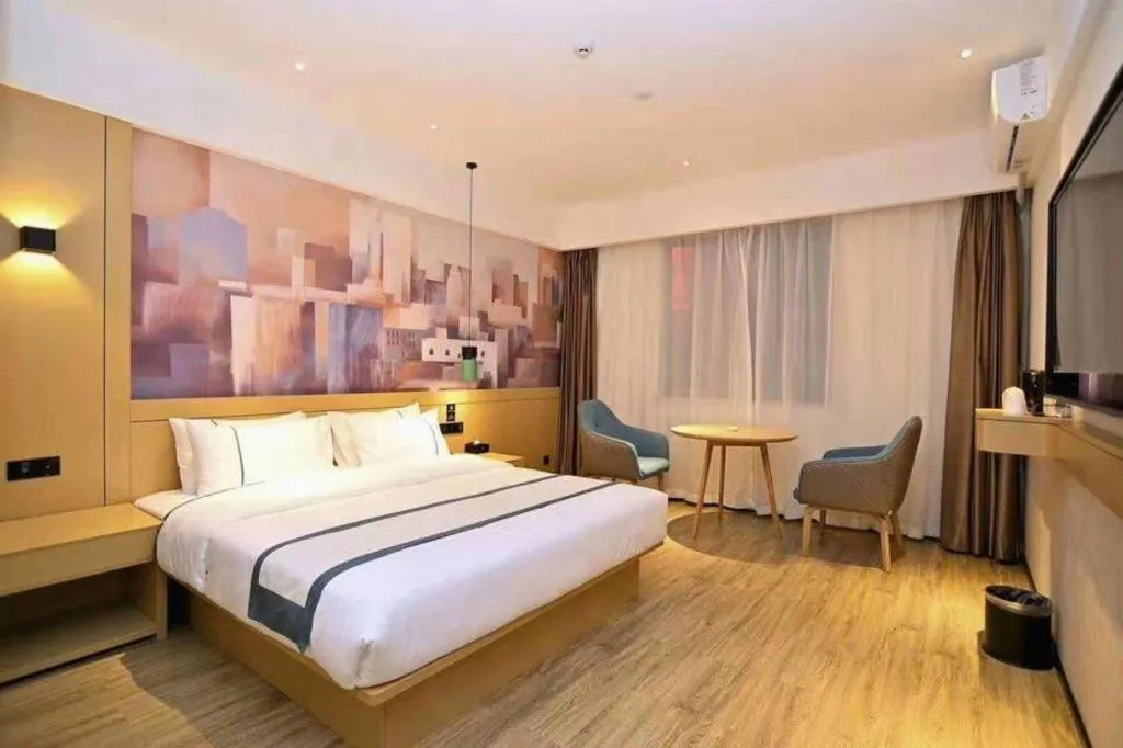 Bed in City Comfort Inn Kunming High-speed Railway South Station 7th Street Area