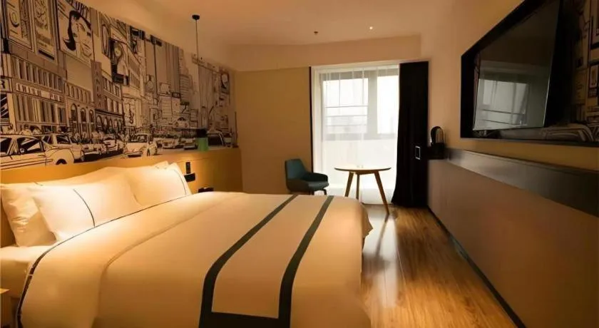 Bed in City Comfort Inn Changsha Outlets Datuo Metro Station