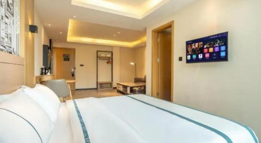 Bed in City Comfort Inn Yulin Yudong