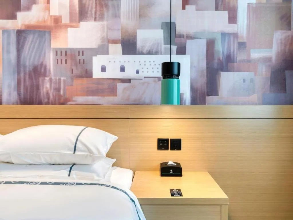 Bed in City Comfort Inn Yulin Yudong