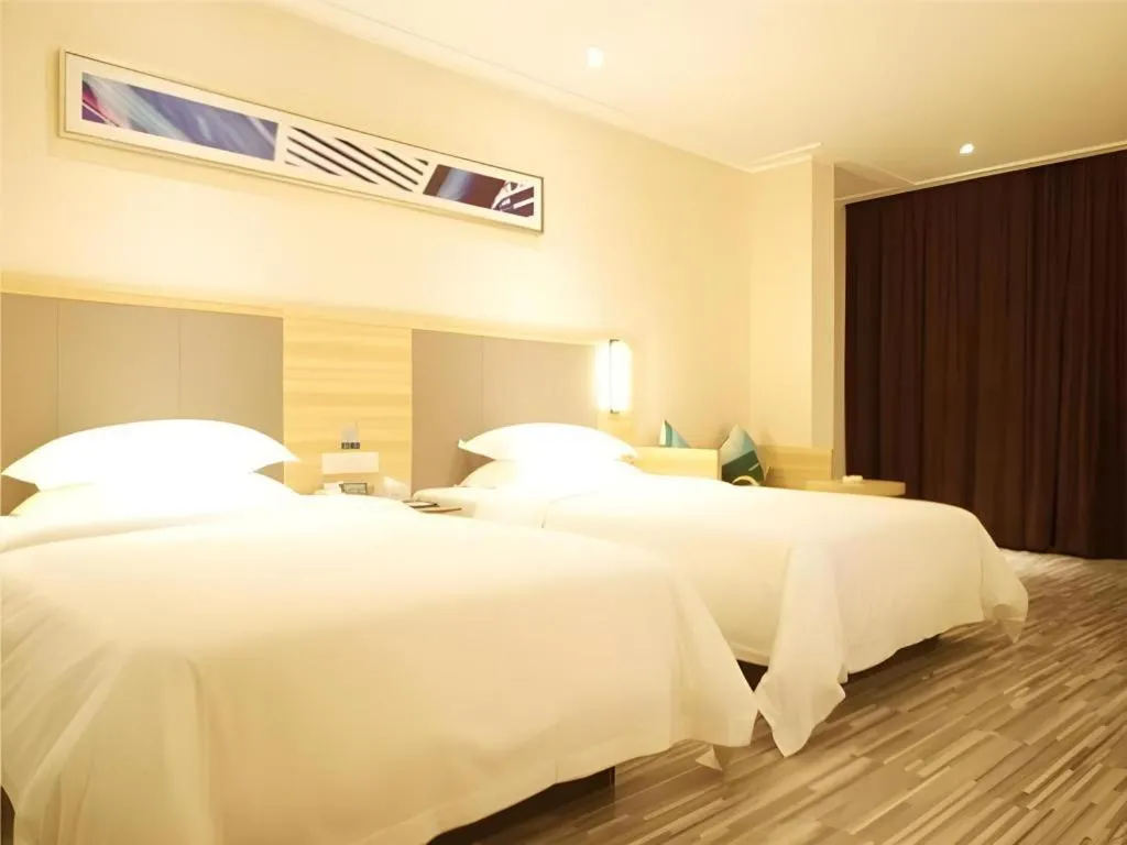 Bed in City Comfort Inn Hengyang Jiefang Avenue Business Walking Street