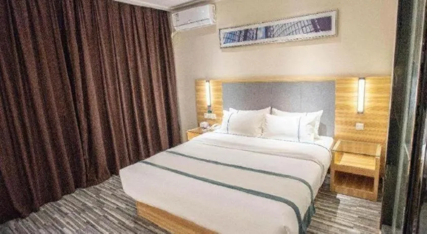 Bed in City Comfort Inn Hengyang Jiefang Avenue Business Walking Street