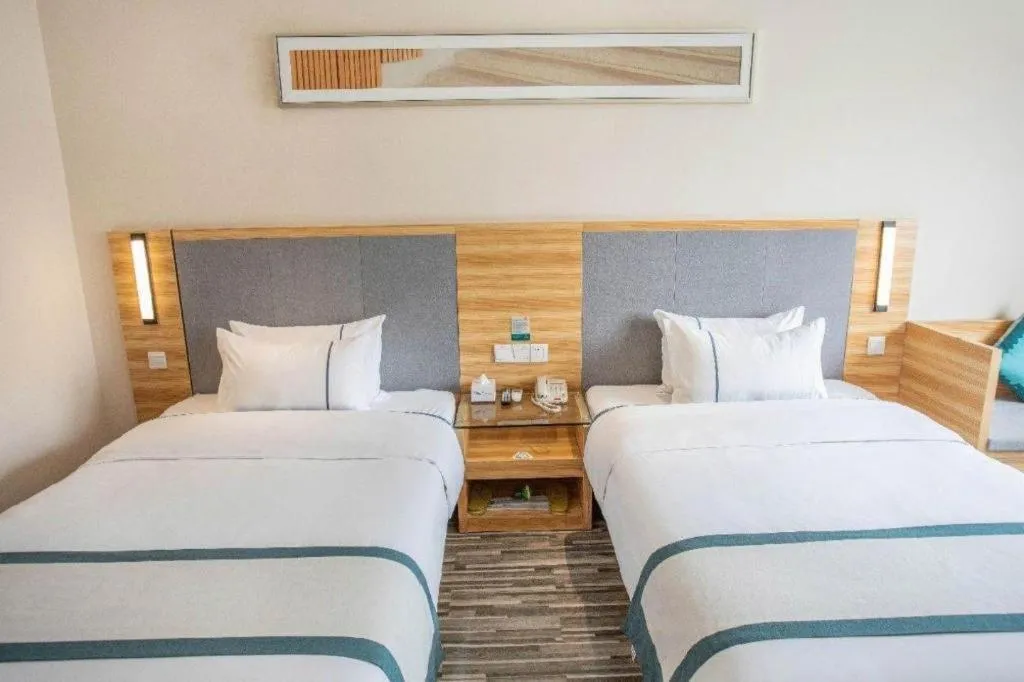 Bed in City Comfort Inn Hengyang Jiefang Avenue Business Walking Street